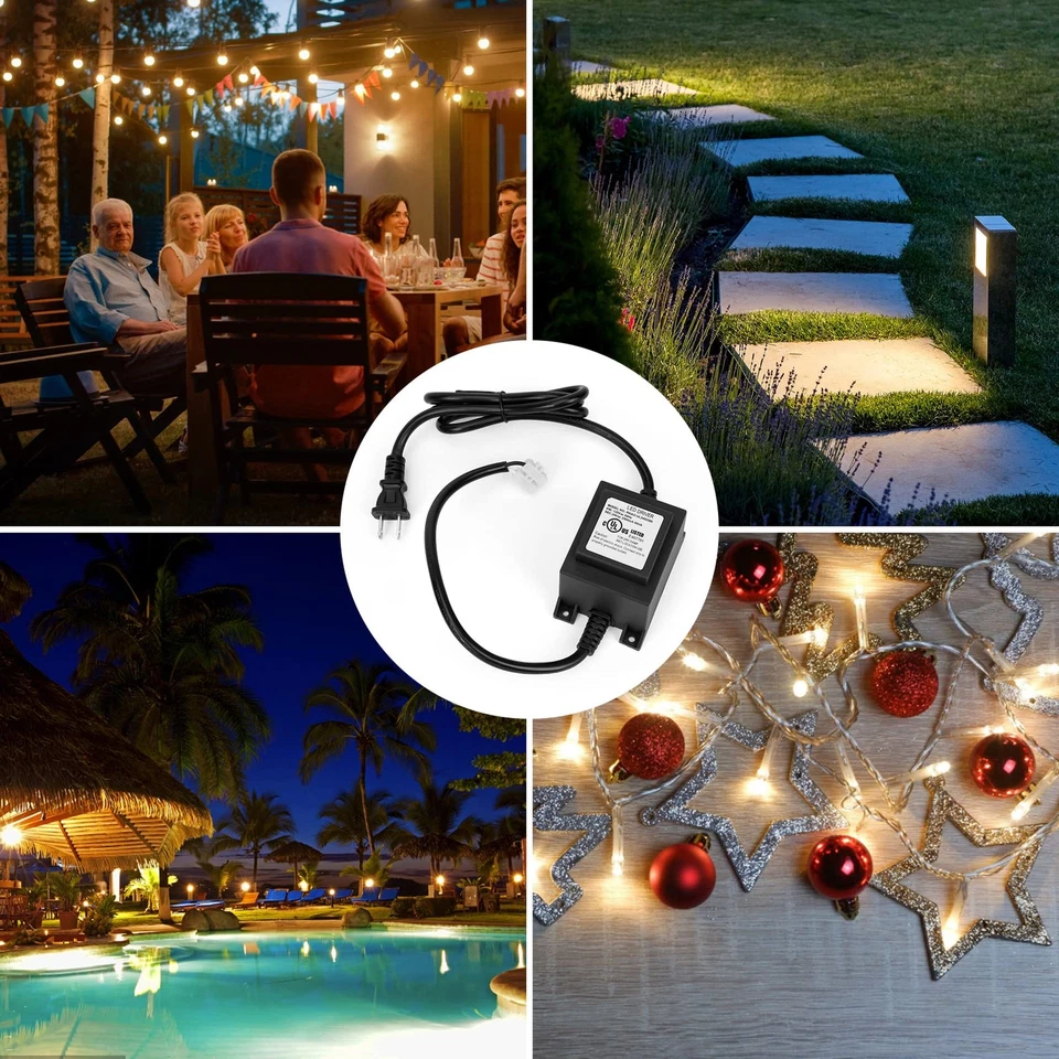 Only Fire Outdoor Landscape Transformer 110/120V to AC 24V/2.5A, 60-Watt Waterpr - Image 4 of 4