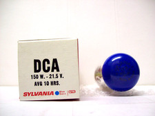 DCA Projector Projection Lamp Bulb SYLVANIA AVG. 10-HR LAMP  