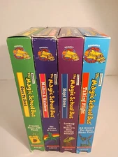 4 The Magic School Bus VHS Tapes