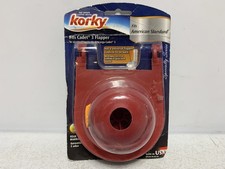 Korky 3040BP Toilet Flapper 3" Red Rubber