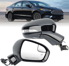 Passenger Side Mirror Assembly for 2016-2022 Ford Fusion W/Turn Signal