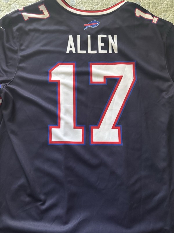 Nike Buffalo Bills Josh Allen #17 NFL On Field Dri-Fit Jersey XL