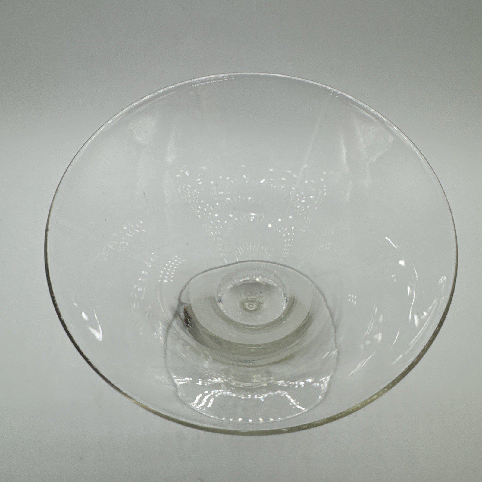Vintage Champagne Coupe Vintage Mid Century Modern 4 3/4” T