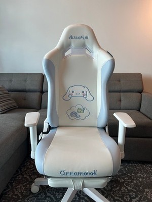 AutoFull Sanrio Cinnamoroll Gaming Reclining Chair Computer