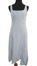 Nicole Miller Collection Light Blue Silk Dress Gown Size 2
