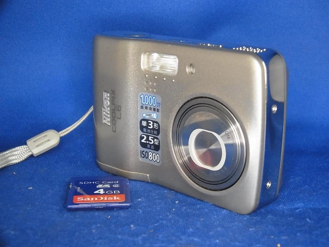 快調！美品★Nikon Coolpix L6 6.3-19.2mm 単3電池駆動 Nikon COOLPIX L6 Digital Cameras for Sale | Shop New & Used
