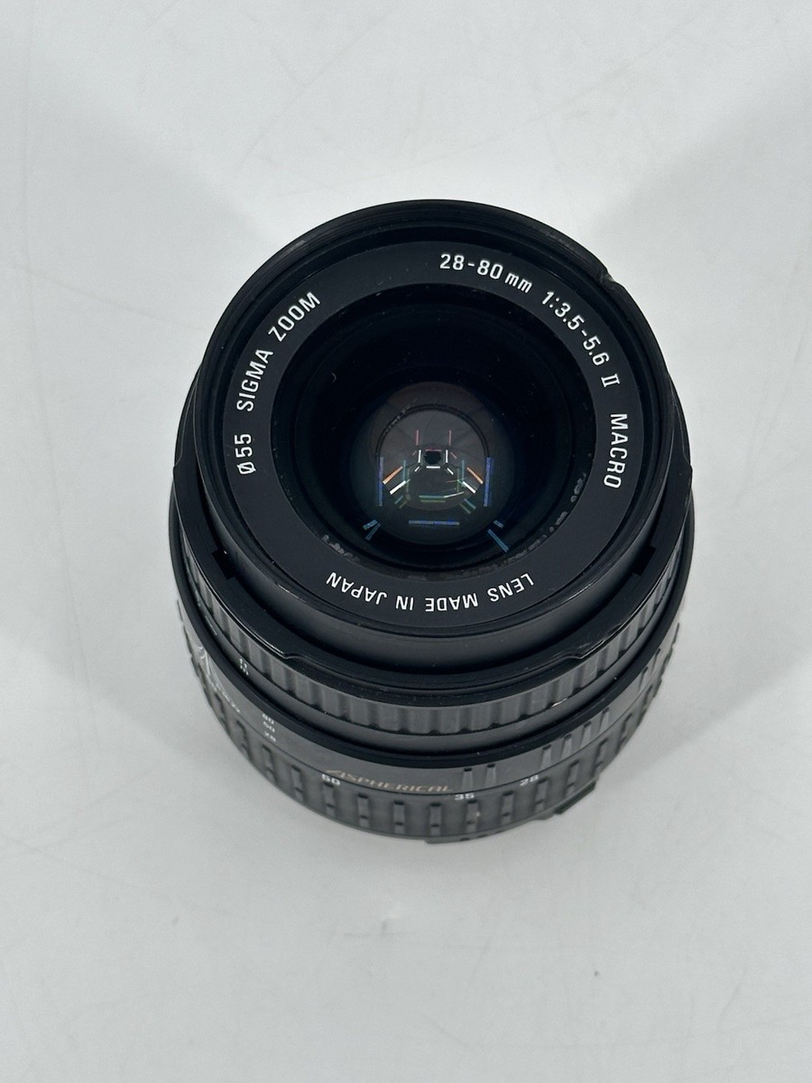 SIGMA Zoom 28-80mm f3.5-5.6 II Macro Aspherical Lens | eBay