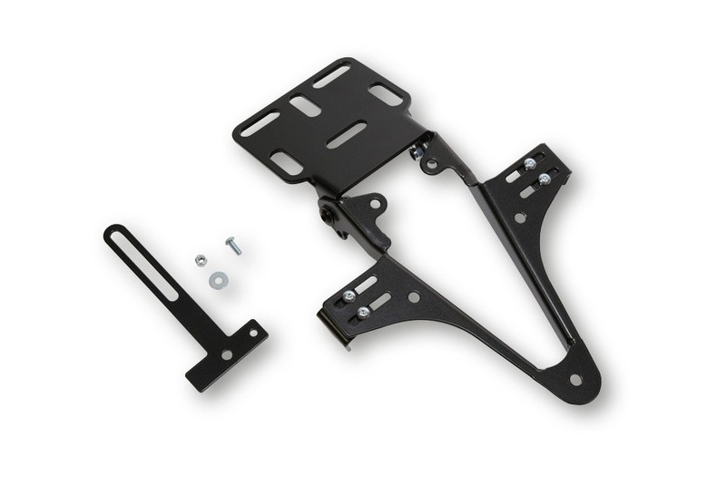 Support de plaque HIGHSIDER pro Quadro aluminium CNC haut de gamme Ducati