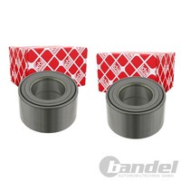 2X Febi Bilstein Radlager Satz Vorne Beidseitig Passend FÜR Toyota Allion