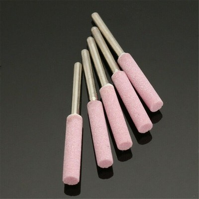 10Pcs/Set 4.8mm Chainsaw Sharpener Grinding Stone File Chain Saw Sharpening Tool