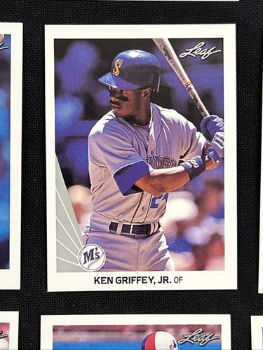 Juego completo de béisbol LEAF 1990 como nuevo 1-528 Thomas, Walker, Sosa RC Griffey Jr *2 - Imagen 9 de 23