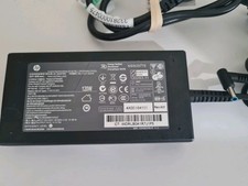 Original HP 120W 6.15A Charger PowerSupply Blue Tip (4.5 x 3.0mm) Tested ^