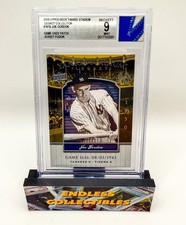 2008 UD Yankee Stadium Legacy Joe Gordon Jersey Fusion Game Used Patch Beckett 9