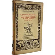 Rabelais Opere vol VI Classici del ridere Formiggini Roma 1930 Guido Passeri