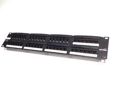 LEVITON CAT 6 EXREME 6 PATCH PANEL USED
