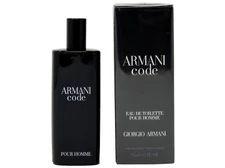 GIORGIO ARMANI ARMANI CODE EDT 15ml .5fl oz COLOGNE NEW IN BOX SEALED