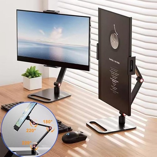 Adjustable Height Portable Monitor Holder Monitor Bracket Display Base