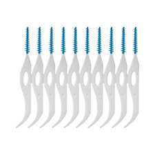 100 Pcs Dental Picks Oral Hygiene Interdental Brush Tooth Pick with Case