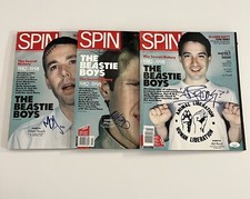 The Beastie Boys Autograph Magazines Lot JSA Authentic Adam Yauch Mike D Ad-Rock