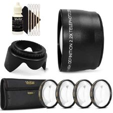 52mm Telephoto Lens Kit for Nikon D7100/D7200 and All Nikon DSLR Camera
