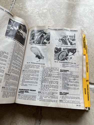 MOTOR Heavy & Medium Truck Repair Manual 77- 86 Professional Service 3rd Edition - Picture 7 of 8