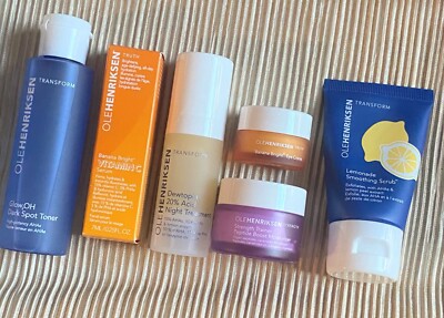 OLE HENRIKSEN CHOOSE DEWTOPIA BANANA EYE OIL CONTROL TONER COLD PLUNGE HAND OIL