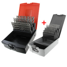 Spiralbohrer-Satz HSS-G, DIN338 1,0-10,0 x 0,1 mm Metallbohrer-Spiralbohrer-Set