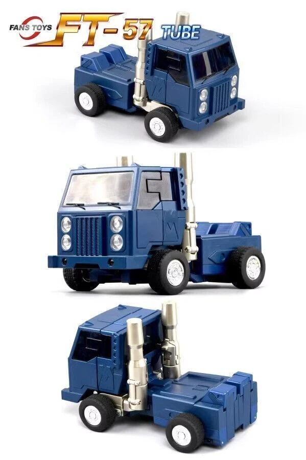 FansToys FT-57 FT57 TUBE G1 Pipes Robot Toy Gift Action Figure About 18cm - Image 3 of 4