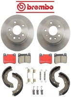Mercedes W115 220 1968-1973 Rear Disc Brake Rotors Pads & Shoes Kit Brembo on sale Mercedes W115 220 1968-1973 Rear Disc Brake Rotors Pads & Shoes Kit Brembo on sale
