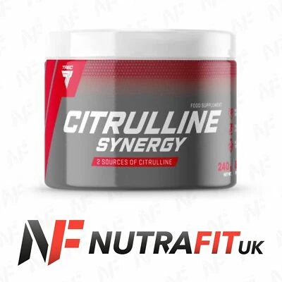 TREC NUTRITION CITRULLINE SYNERGY malate L-citrulline complex workout 240g