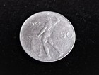 1963 Italy 50 Lire Coin — photo 4