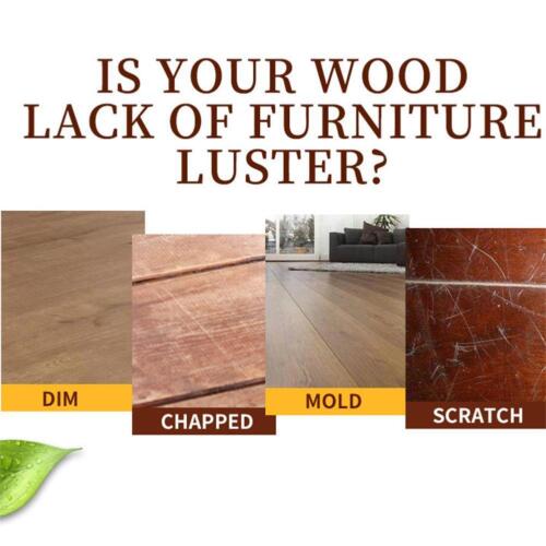 Wood Spice Beeswax Multipurpose Natural Wood Wax Polish For Furniture Floor Y3 - Afbeelding 1 van 10