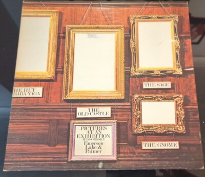 Emerson Lake & Palmer Pictures At An Exhibition Vinyl Album 1971 Prog Rock 70s