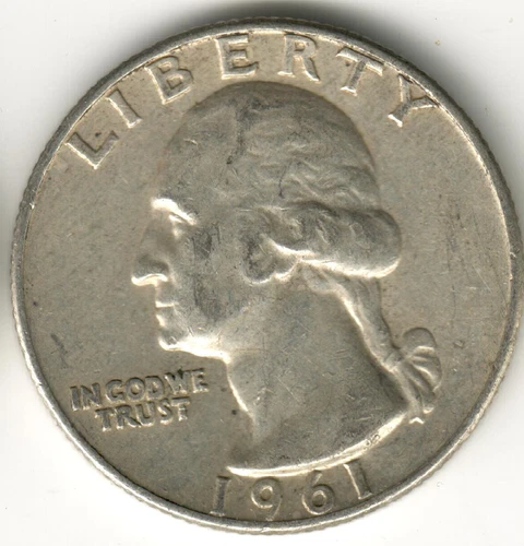 USA - 1961D - Washington ¼ $ - Silver Eagle - #12385RG