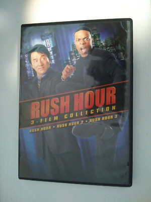 Rush Hour 1-3 Collection (3FE) (DVD) (Franchise Art) - DVD -  Very Good
