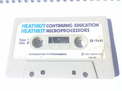Heathkit Microprocessors Continuing Education Cassette Tape