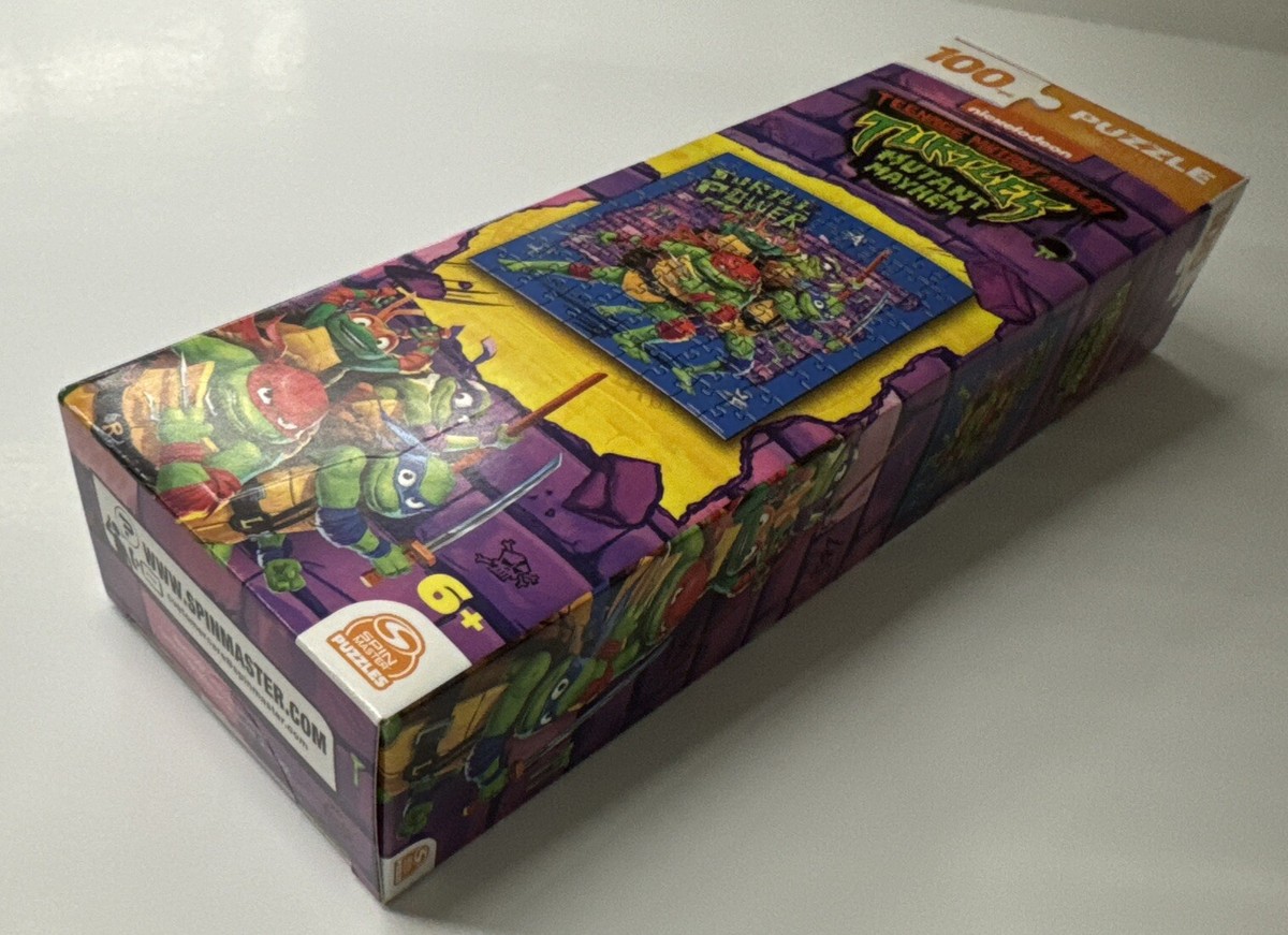 TMNT TEENAGE MUTANT NINJA TURTLES MUTANT MAYHEM 100-Piece Jigsaw