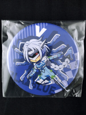 BlazBlue Alter Memory Nu-13 ν-No.13 Chibi Chara Can Badge KAGA CREATE New