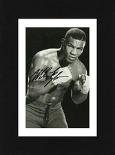 8X6 Mount MIKE TYSON Signed Autograph PHOTO Boxing Gift Print Ready to Frame