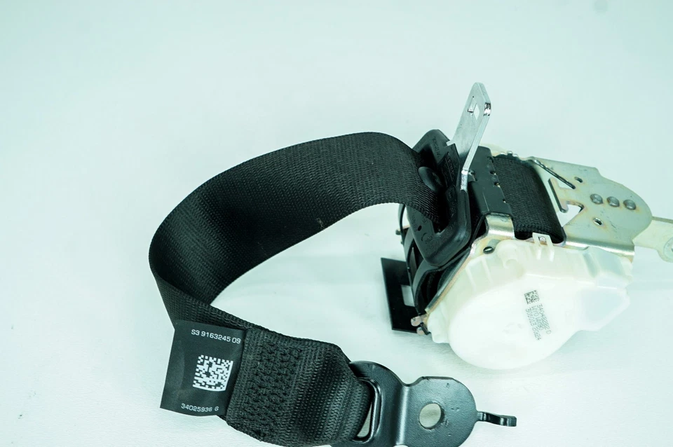 09-15 BMW 750i xDrive OEM segunda fila trasero paso derecho cinturón retractor 5112 Foto 4 de 4