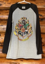 Youth XL Harry Potter Hogwarts Logo Shirt Kids Size 14-16