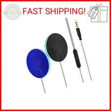 Sleep Ultra Thin Pillow Headphones Speakers with Mic, Control Button for Sleep H