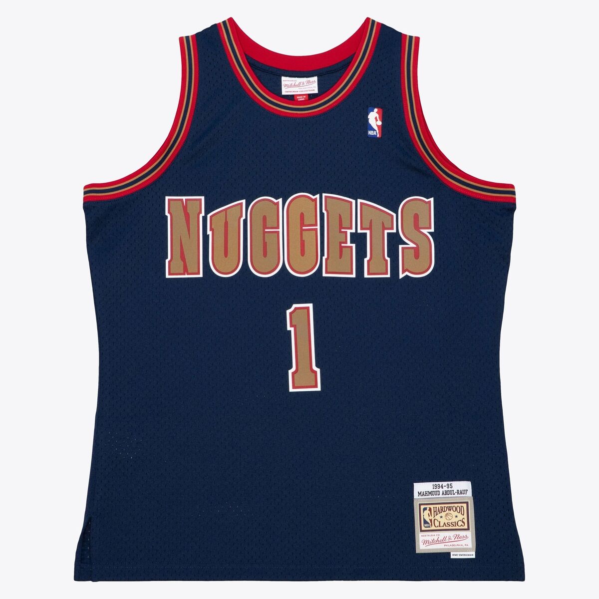 Mitchell & Ness NBAジャージ Abdul-Rauf MENS MITCHELL & NESS DARK JERSEY NUGGETS 1994 MAHMOUD ABDUL