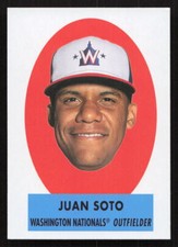 2021 Topps Archives Juan Soto 1963 Topps Peel-Off #69PO-10 Card