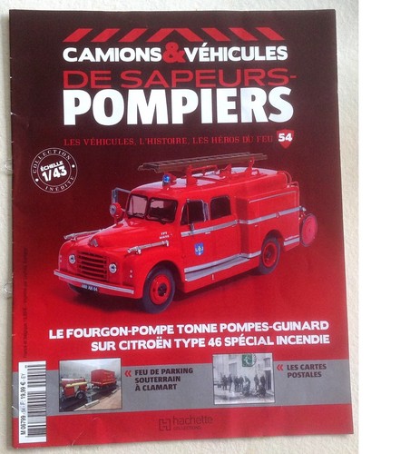 Camions & Véhicules des Sapeurs Pompiers Fascicules d'accompagnement (au choix) - Photo 55/130
