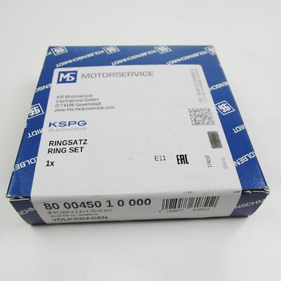 beschichtete Kolbenringe Kolbenschmidt 1.8l 1,8T 20V AEB AGU BEX AGN ADR 