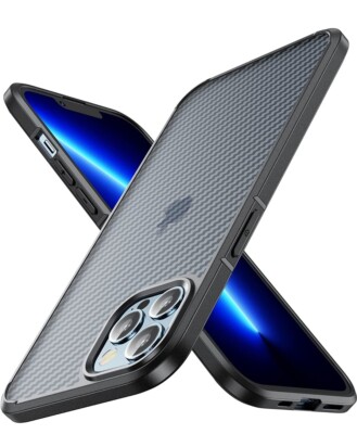WSKEN Shockproof Slim Compatible for iPhone 13 Pro (6.1 inch) Case Black