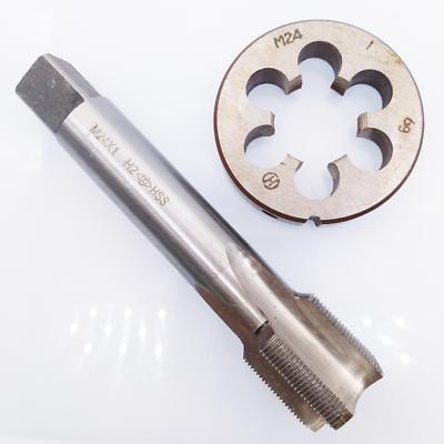 HSS M24 x 1mm Tap & M24 x 1.0mm Die Metric Thread Right Hand