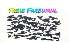 Camouflage Aufkleber Tarnmuster 60x30cm Dekor tuning Folie Auto Seiten bike M3
