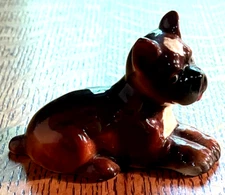 Porcelain Goebel Boxer Adult Figurine made in West Germany